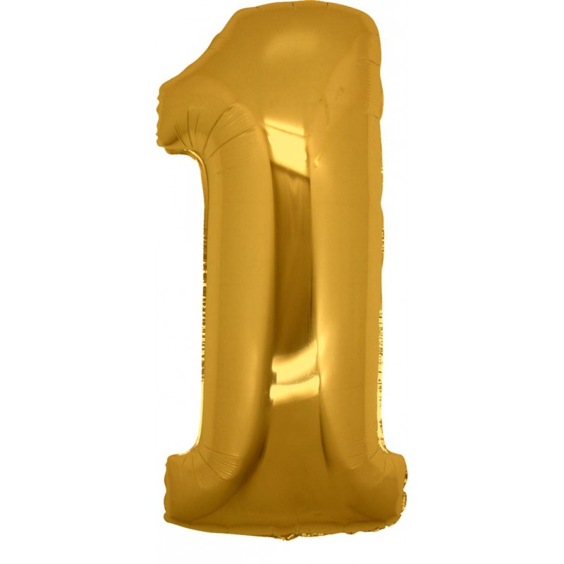 40" Numero 1 Oro